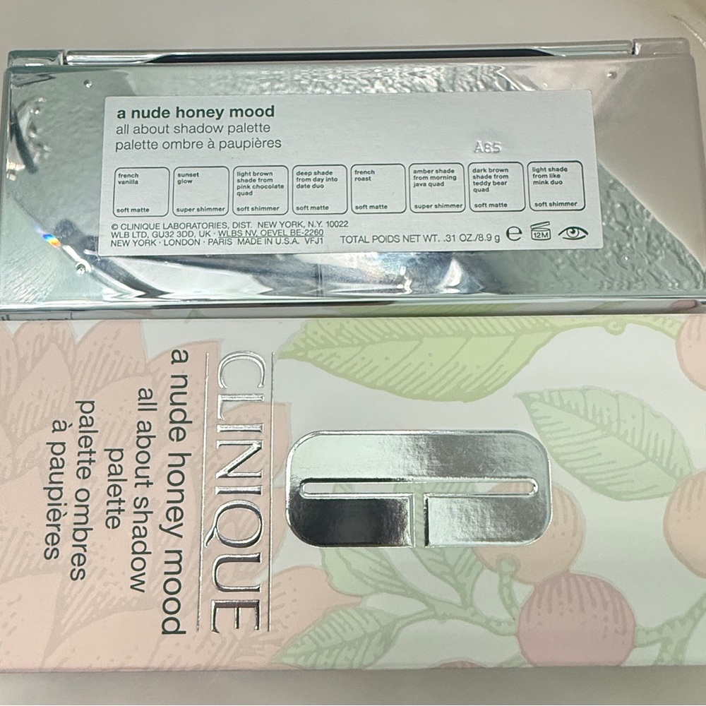 Clinique A Nude Honey Mood Eyeshadow Palette - Neutral Peach & Bronze Shades